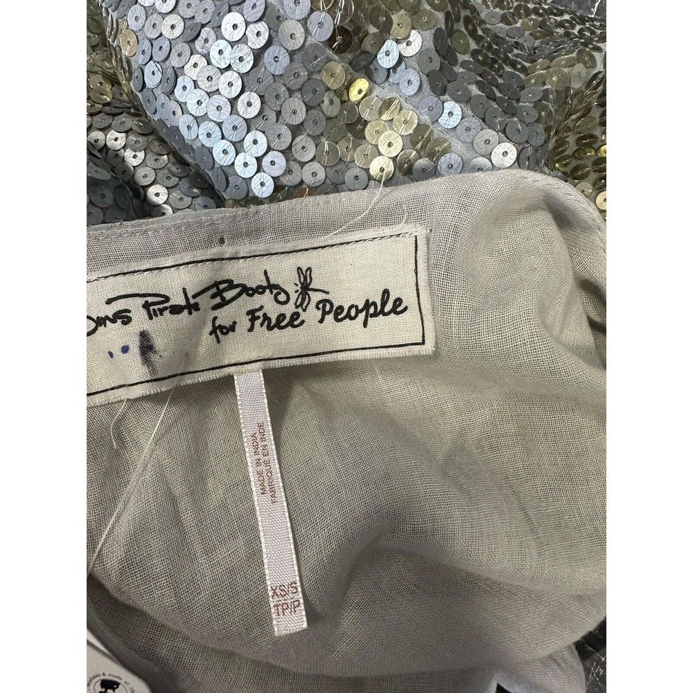 New Free People Jen's Pirate Booty Checkered Boombox Mini Dress Size Xs/s - Picture 8 of 8